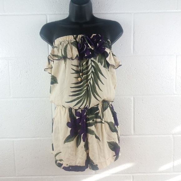 Favant Other - Favant authentic Hawaiian print romper